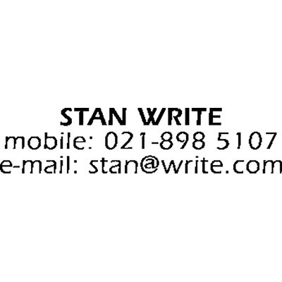 0000020920005-Colop Stamp Writer - Tampon stylo personnalisable - 3 lignes - format rectangulaire--1
