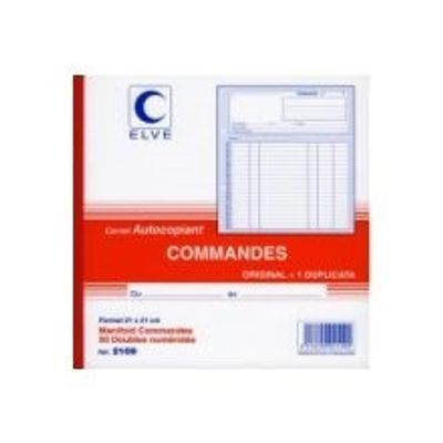 3416790021090-ELVE - Manifold Carnet de commandes - 50 dupli - 21 x 21 cm--0
