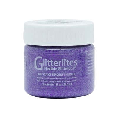 0086366732298-Angelus Glitterlites - Peinture - violet princesse - 29,5 ml-Avant-0