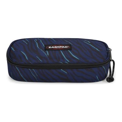EASTPAK Oval Single Trousse 1 compartiment Accentimal navy Pas Cher Bureau Vallee