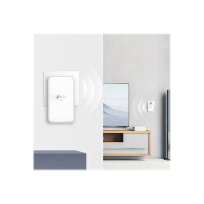 6935364010805-TP-Link TL-WPA7617 KIT - Kit 2x CPL AV1000 Gigabit WiFi AC avec prise gigogne-Avant-3