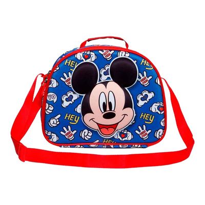 8445118016277-Sac à goûter 3D Mickey Mouse - 1 compartiment - Karactermania-Avant-0
