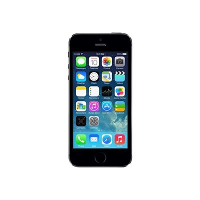 3700755200416-Apple Iphone 5S - 16 Go - Smartphone reconditionné grade A - gris sidéral-Avant-0
