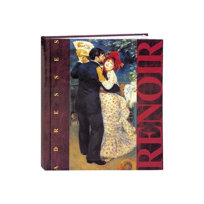 3130630217961-Exacompta Thematic - Répertoire - 17,5 x 19,5 cm - 148 pages - Renoir-Angle gauche-0