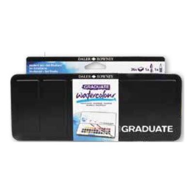 5011386140247-Daler-Rowney Graduate Student Set - Ensemble de peinture - aquarelle - 36 couleurs-P_300055885_1-0