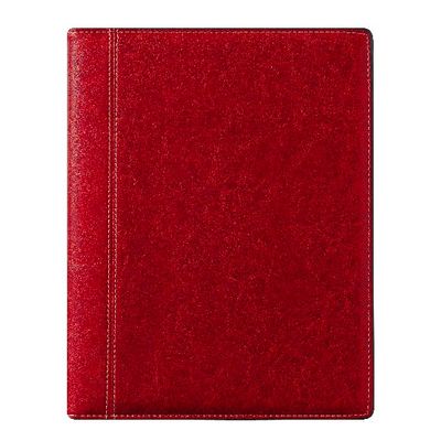 5412303135009-Agenda Palermo Concorde - 1 semaine sur 2 pages - 21 x 27 cm - rouge - Brepols--0