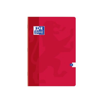 3020122873433-Oxford - Cahier A4 (21x29,7 cm) - 96 pages - grands carreaux (Seyes) - disponible dans différente-Avant-5
