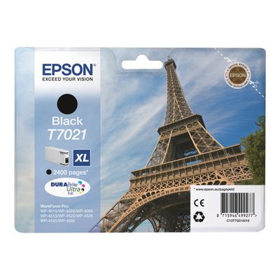 8715946499277-Epson T7021XL Tour Eiffel - noir - cartouche d'encre originale-Avant-1