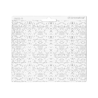 4007817017210-FIMO  - Plaque de texture -  Motif Prairie-Avant-0