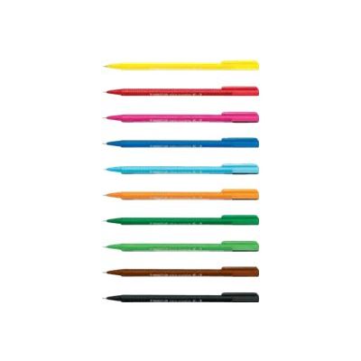 4010000000005-STAEDTLER triplus broadliner 338 - Pack de 10 feutres fins - pointes et couleurs assorties-Angle gauche-1