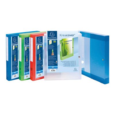 3130630599890-Exacompta KreaCover - Boîte de classement personnalisable - dos 40 mm - disponible dans dif-Multi-angle-2