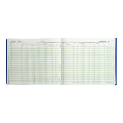 3130632068103-Exacompta - Journal de caisse/banque/chèques postaux - 5 débits/5 crédits - 27 x 32 cm -P_400005490_2-1