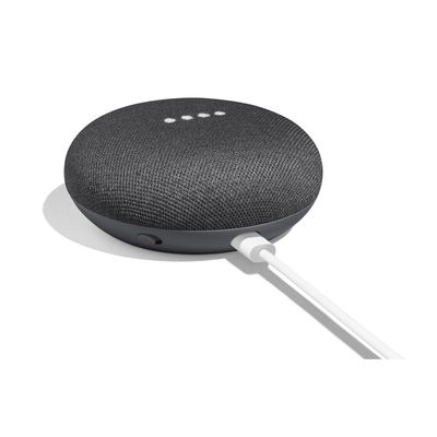 Google Home Mini charbon - enceinte intelligente reconditionnée Pas Cher |  Bureau Vallée