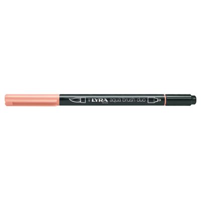 4084900608661-Lyra Aqua Brush Duo - Feutre pinceau double pointe - chair foncé--0