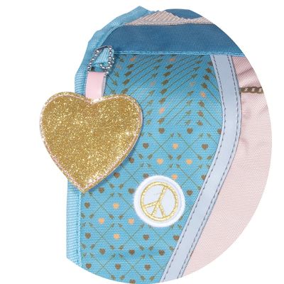 Cartable TEO JASMIN Mood 38 cm 2 compartiments rose bleu Kid Abord Pas Cher Bureau Vallee