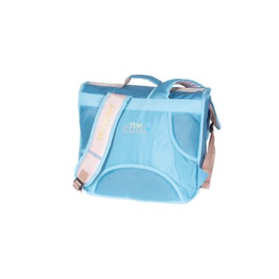 Cartable TEO JASMIN Mood 38 cm 2 compartiments rose bleu Kid Abord Pas Cher Bureau Vallee