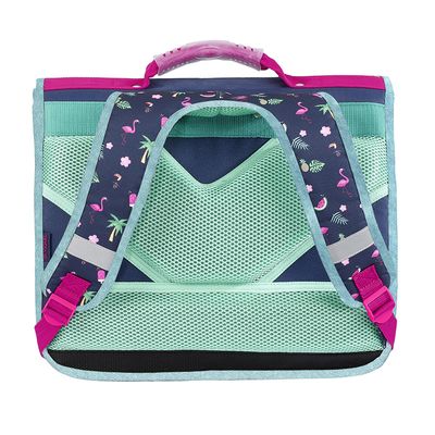 Cartable Tropical Vibes 38 cm 2 compartiments Viquel Pas Cher Bureau Vallee