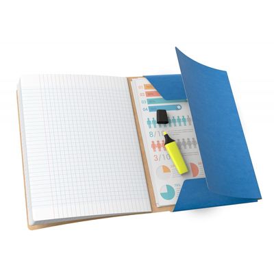 3020120165868-Oxford EasyBook Kraft - Cahier 24 x 32 cm - 96 pages - grands carreaux (Seyes) - disponible dans diffé--7