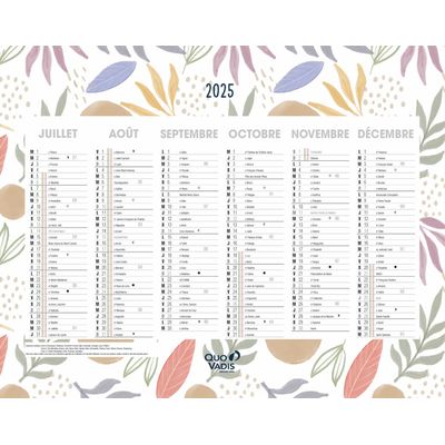 3371010469239-Quo Vadis - Calendrier Fantaisie - 43 x 33,5 cm - Exotique--1
