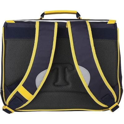 Cartable Tann s 38 cm 2 compartiments Petit Bateau marin Pas Cher Bureau Vallee