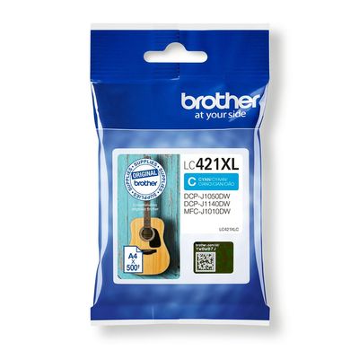 4977766810418-Brother LC421XL - cyan - cartouche d'encre originale--0