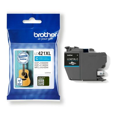 4977766810418-Brother LC421XL - cyan - cartouche d'encre originale--2