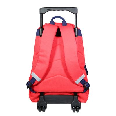 3666311006642-Sac à dos à roulettes Ligue 1 - 1 compartiment - gris - Bagtrotter--2