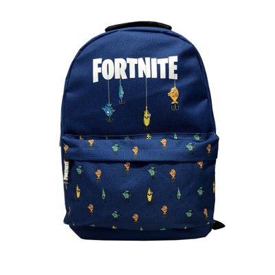 Sac a dos Fortnite 1 compartiment bleu marine Bagtrotter Pas Cher Guadeloupe Bureau Vallee