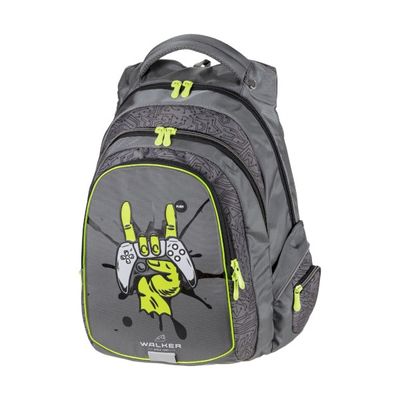 Walker Fame Sac a dos Gamer Olive 2 compartiments Carpentras Pas Cher Bureau Vallee