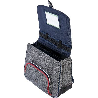 Cartable tann's gris chiné cheap