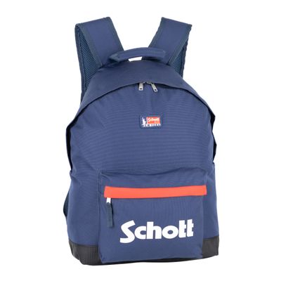 Sac a dos Schott Tricolore 1 compartiment Hamelin Pas Cher Bureau Vallee