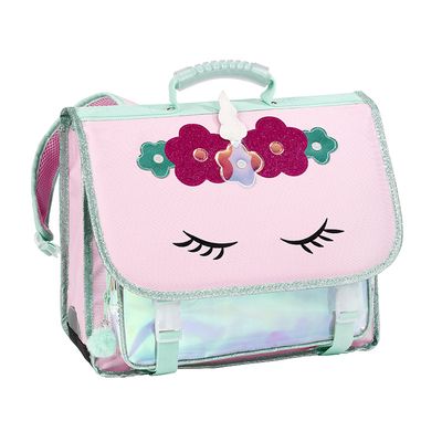 Cartable Licorne 38 cm 2 compartiments Exclusivite Bureau Vallee Viquel Pas Cher Bureau Vallee
