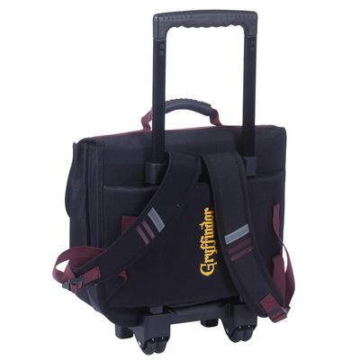 Cartable a roulettes Harry Potter Gryffondor 38 cm 2 compartiments noir Kid Abord Pas Cher Bureau Vallee