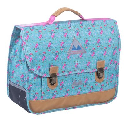 Cartable Poids Plume Lili 35 cm 2 compartiments bleu turquoise Kid Abord Pas Cher Bureau Vallee