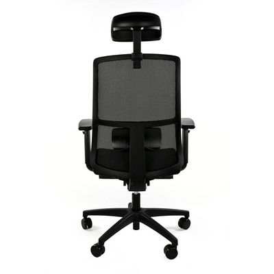 8033540636677-Fauteuil de bureau ARMONIA - accoudoirs réglables - appuie-tête réglable - noir--2