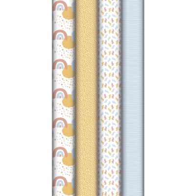 3369682020810-Clairefontaine Welcome - Papier cadeau - 70 cm x 2 m - 80 g/m² - différents motifs disponibles--0