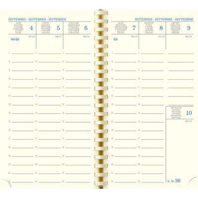 3660942081399-Agenda Rialto - 1 semaine sur 2 pages - 16 mois - 9 x 16 cm - noir - Exacompta--1