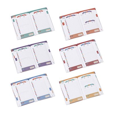 3135257452986-Agenda Liberty - 1 jour par page - 12 x 17 cm - rose ou bleu - Viquel--3