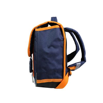 3666311010816-Cartable Vorax Dinosaure 38 cm - 2 compartiments - bleu - Bagtrotter--1