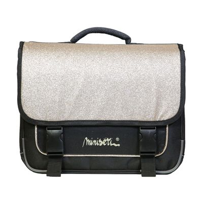Cartable Miniseri 38 cm 2 compartiments or Bagtrotter Pas Cher Bureau Vallee