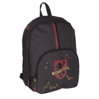 Sac a dos Harry Potter Gryffondor 2 compartiments gris Kid Abord Pas Cher Bureau Vallee