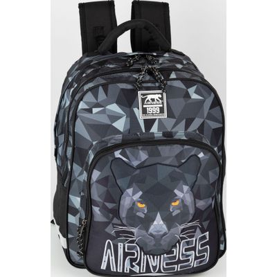 Sac a dos Airness 2 compartiments noir Hamelin Pas Cher La Reunion Bureau Vallee
