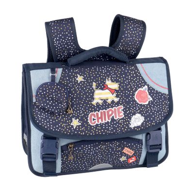 Cartable a roulette chipie outlet