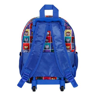 8445118050431-Captain America Punch - Sac à dos à roulettes 3D - 1 compartiment - Karactermania--1