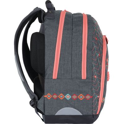 Sac a dos Cheval 2 compartiments gris chine Oberthur Pas Cher Bureau Vallee