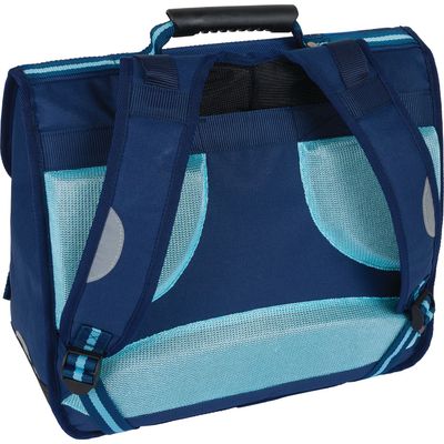 Cartable Megacars Megabikes 38 cm 2 compartiments differents coloris assortis Oberthur Pas Cher Bureau Vallee