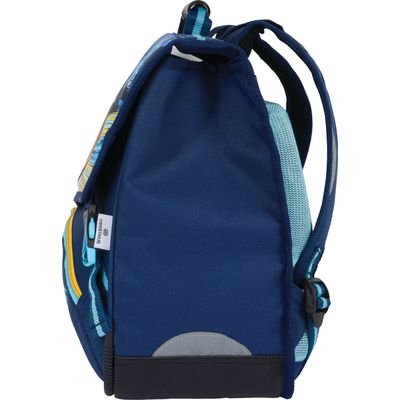 Cartable Megacars Megabikes 38 cm 2 compartiments differents coloris assortis Oberthur Pas Cher Bureau Vallee