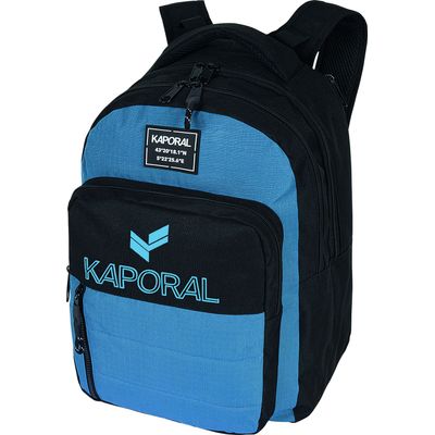 Sac a dos Kaporal Primaire 2 compartiments chine noir Oberthur Pas Cher Bureau Vallee