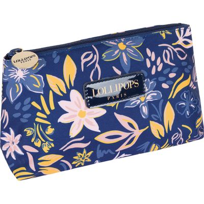 Trousse pochette Lollipops 1 compartiment marine Oberthur Pas Cher Bureau Vallee