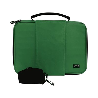 YaKa Sacoche pour ordinateur portable 13 vert Pas Cher Bureau Vallee